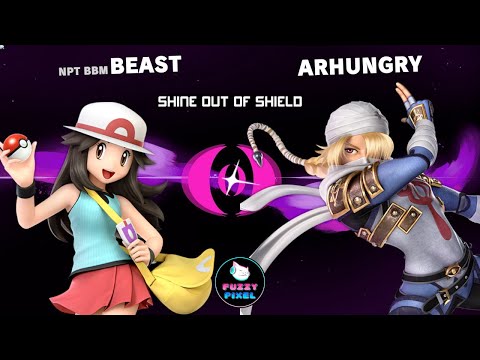 Shine Out Of Shield HDR WQ - ArHungry (Sheik) vs Beast (Pokemon Trainer)