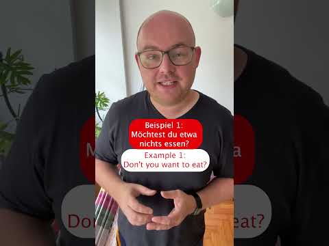 How to use the German word: Doch! (Deutsch lernen | Learn German) #shorts