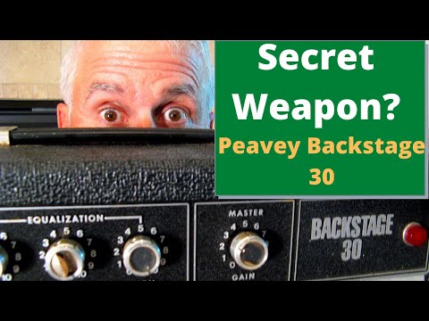 The Peavey Backstage 30. Secret Weapon of Paul Weller of The Jam.
