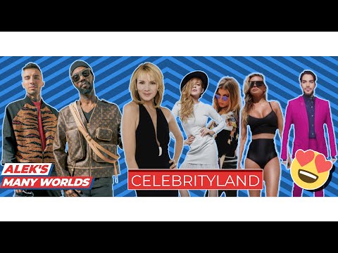 Hanging out with Juicy J, Kim Cattrall, Fergie, Lindsay Lohan, Adam Lambert - #Celebrityland 2