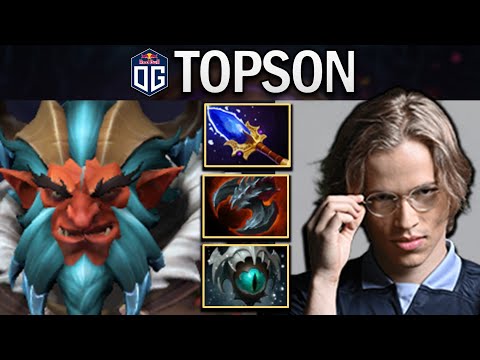 OG.TOPSON TROLL WARLORD WITH AGHANIMS-SKADI - DOTA 2 GAMEPLAY