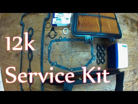 Tiger 800 12k Service Kit unboxing
