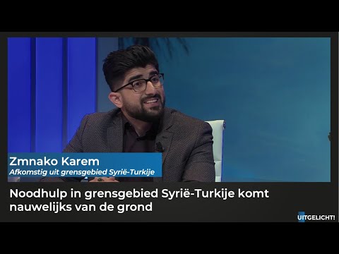 Uitgelicht! 08 februari 2023 - Zmnako Karem over moeizame noodhulp Syrië na aardbeving