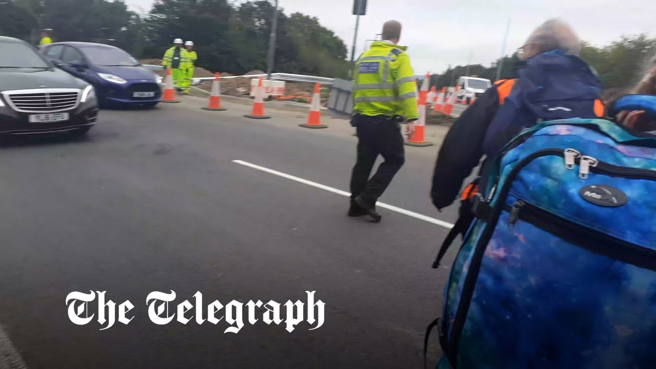 Priti Patel orders police to get tough on climate activists after M25 protests