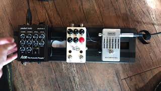 Video thumbnail for AER Dual mix2 기반 A.C Guitar pedalboard by WM SOUND Guitars 원미사운드