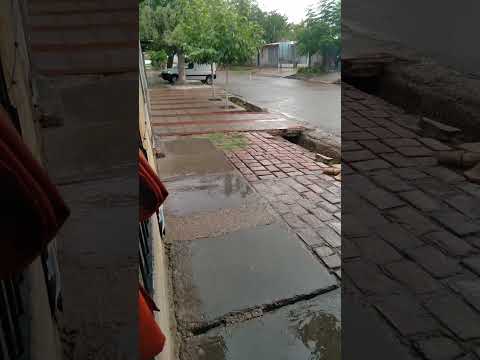 Lluvia en Las Heras, Mendoza 08/01/2026 18:36 horas