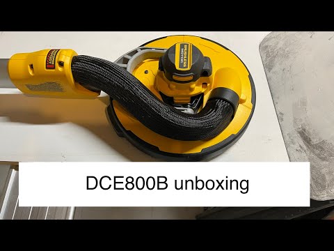 DeWalt DCE800B unboxing and initial walk through.