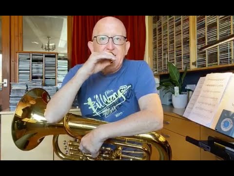 Steven Mead warm-up/practice session LIVE on the Steven Mead Euphonium Club page on FB. Session 2/4
