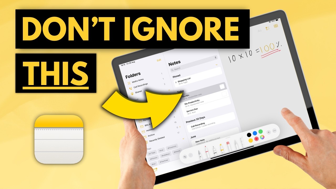 25 Apple Notes Hacks that Save Me 10 Hours/Week