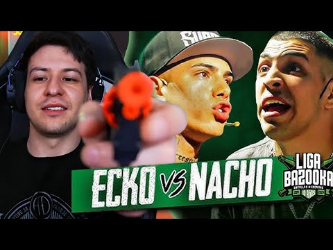 NACHO vs ECKO 💥 (Si Saco la Gun)
