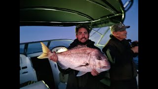 Evening slow jig on my new Catch Fishing Acid Wrap rod!