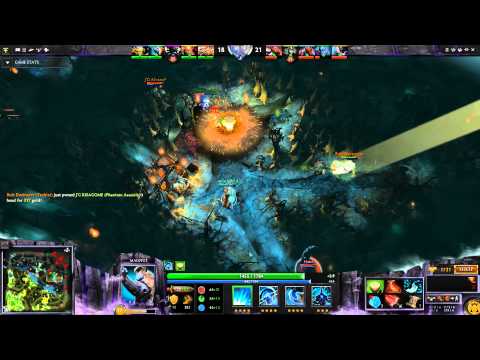 Magnus lures enemy team to Techies' mines