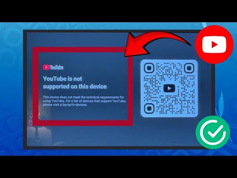 O YouTube não é compatível com este dispositivo. Problema (2026)