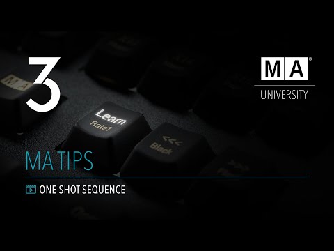 grandMA3 | MA Tips [EN] | One Shot Sequence