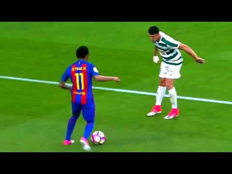 Neymar Jr Dribbling Skills In Slow Motion