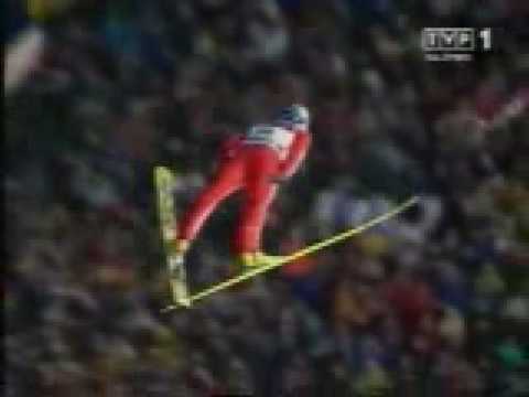 Adam Małysz seria próbna 149,5m Willingen 2005