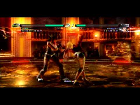 Tekken 6 Rank Match hoteve11(Lili) VS with love, Jess(Zafina)