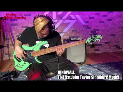 DINGWALL JT-3 5st John Taylor Signature Model (Metallic Black/PF) #18619 image 11