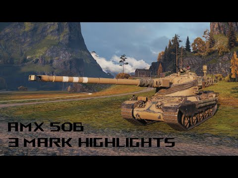AMX 50B - 3 Mark Highlights
