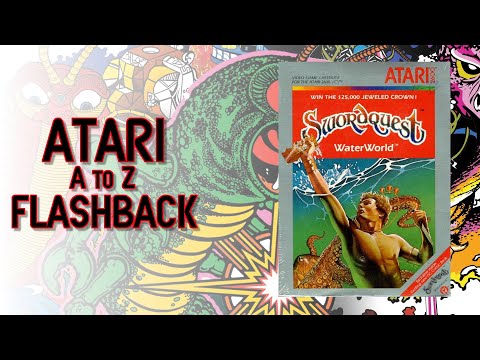 SwordQuest WaterWorld for Atari 2600 and an escape from this nightmare | Atari A to Z Flashback