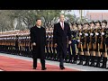 Xi holds welcome ceremony for Spanish king