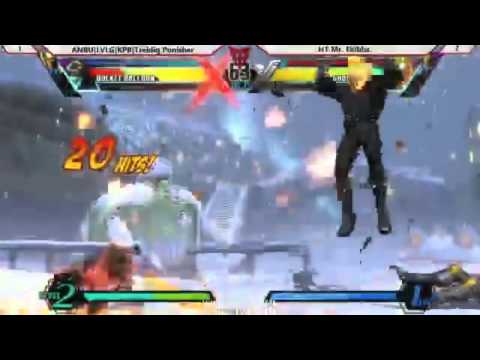 UMVC3 Hype Moments: Treblig-Punisher Vs Mr. Flubbs. HostileTakeOverArena
