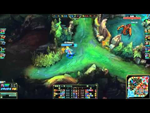 LoL: Meteos Ekko vs Olaf Jungle SEASON2016 Feb 2016