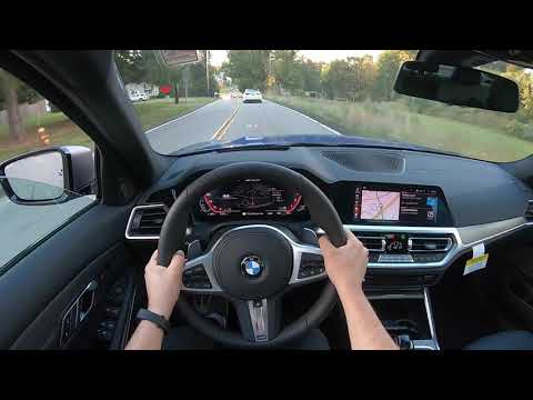2021 BMW M340i POV drive and impressions