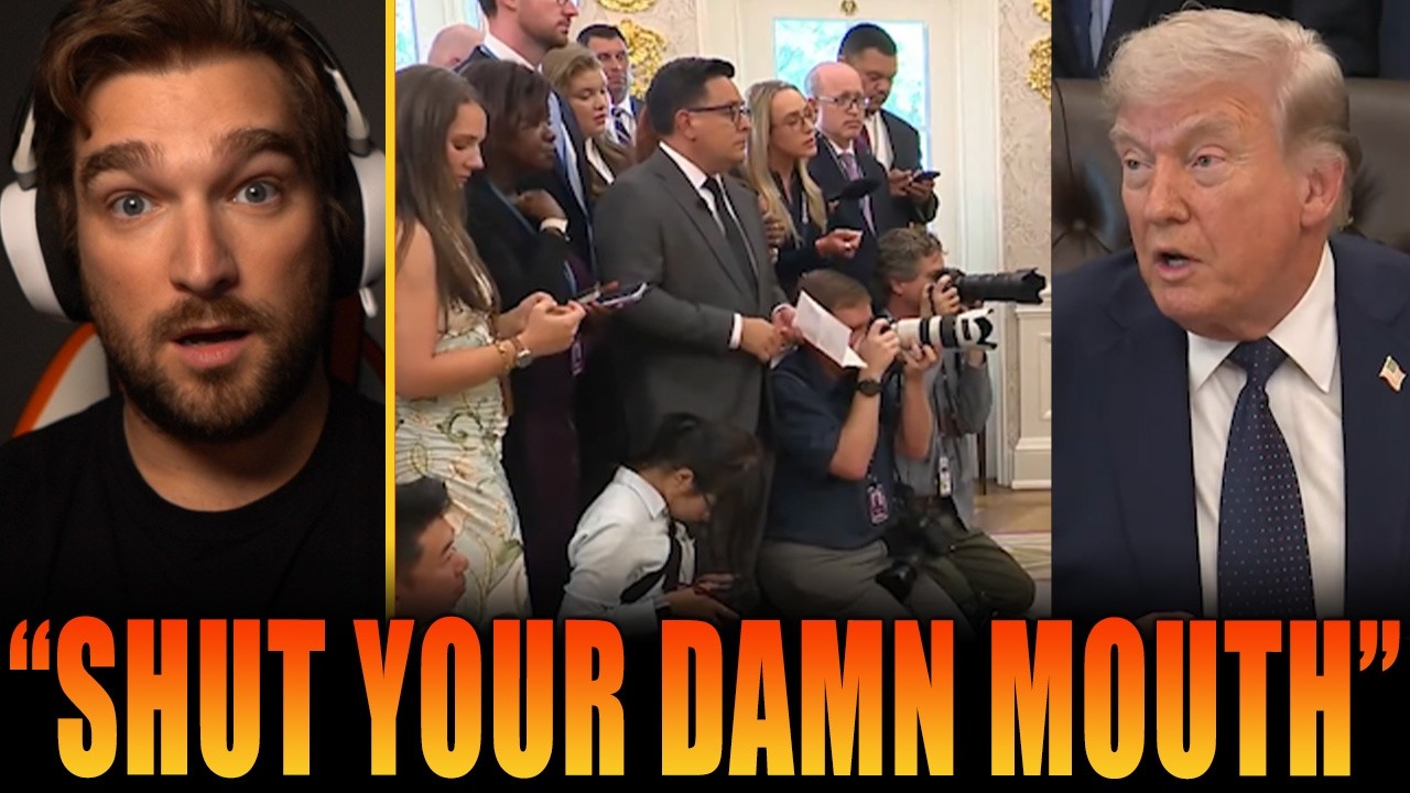 Reporter YELLS at Trump and Quicky FINDS OUT - This is Priceless