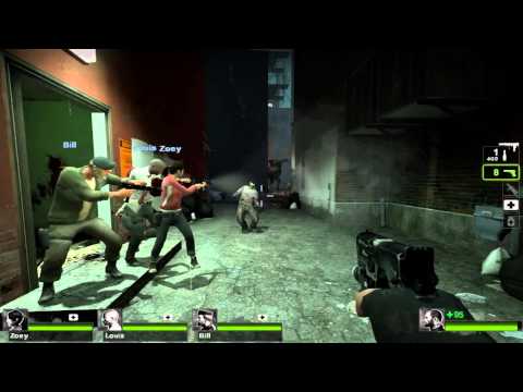 FTGN - Let's Play: Left 4 Dead 2 - Ep. 1 SodaCanMan's Debut