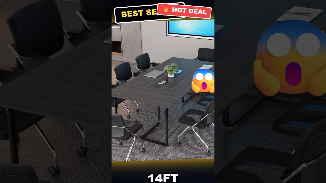 14FT Conference Table with Chairs Set Honest Review: Is It Worth It?