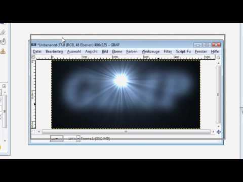GIMP - Tutorial - Deutsch - Animation - GIF