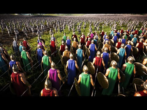 Spartan & Archer Vs 1.25 Million Zombies | Ultimate epic Battle Simulator 2 | UEBS2