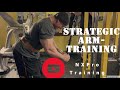How to get big arms! strategic arm training! Hit all heads- biceps and triceps -Road to ProSeason 21