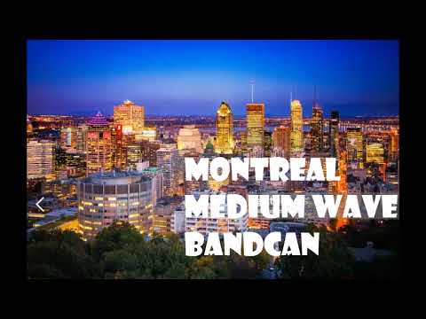 Montreal Medium Wave / AM Radio bandscan using RSPdx with station identifications
