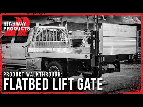 Highway Products | Flatbed Lift Gate
