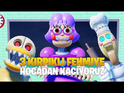 😱3 Kirpikli Korkunç Öğretmenden Kaçıyoruz!😱 | Escape Miss Ani-Tron's Detention! | Roblox Türkçe