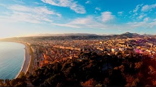 preview picture of video 'Cote d'Azur aerial view - Eze, Monte-Carlo, Nice (4K UHD)'