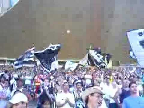 Festa da botachopp na entrada do time - final Taça Rio 2007