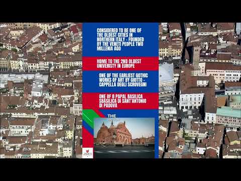 Italian Places to Know: Padova (Padua) 🇮🇹 #howtopronounce #italy #padova #briefvideo