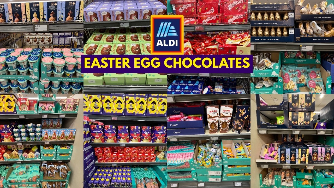 ALDI EASTER EGG CHOCOLATES WITH PRICE MAR 2026 | ALDI HAUL | TRAVELANDSHOP WITH ME