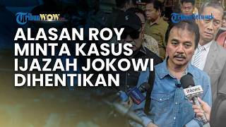 Alasan Roy Suryo Minta Kasus Ijazah Jokowi Dihentikan, Datangi Kejagung hingga DPR
