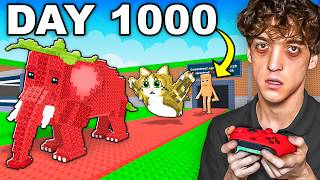 I Spent 1000 DAYS In Steal A Brainrot!