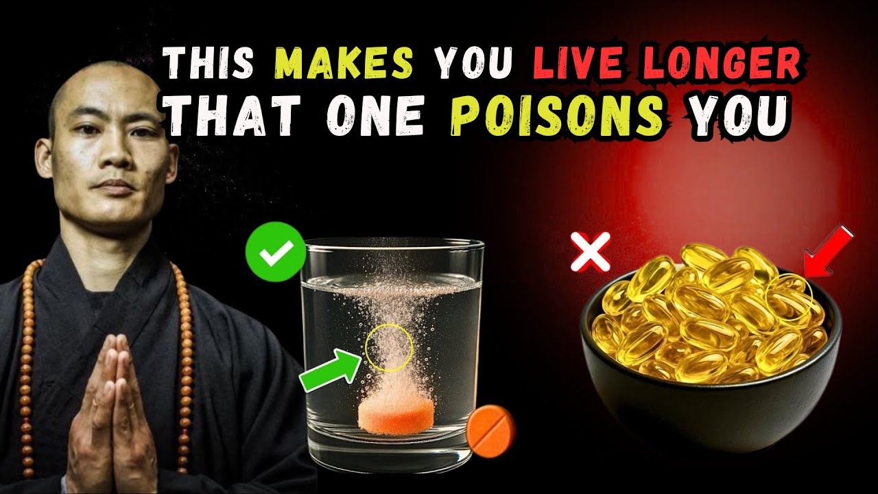 Over 60? 4 Dangerous Vitamins You Should NEVER Take and 4 You Should Take Daily | Shi Heng Yi