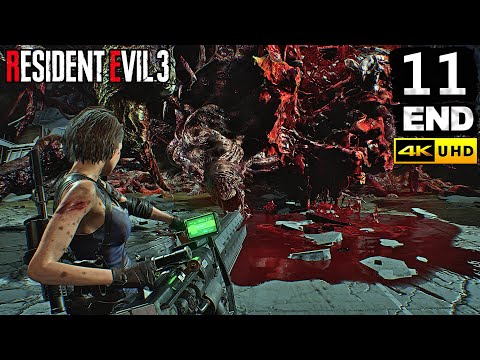 Resident Evil 3 Remake Gameplay Walkthrough Part 11 ENDING - PC 4K 60FPS No Commentary