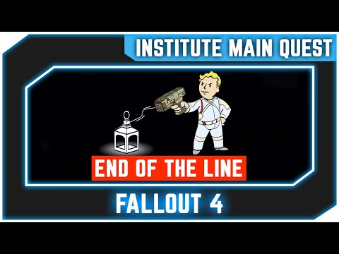 Fallout 4 - End Of The Line - Institute Main Quest [Survival Difficulty]