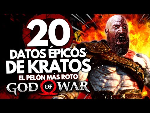 20 CURIOSIDADES ÉPICAS DE KRATOS (Que debes saber) | Este video te hará un DIOS de GOD OF WAR 🔥