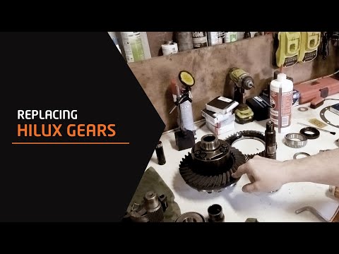 How to Replace Toyota Hilux Gears (Rear Diff)