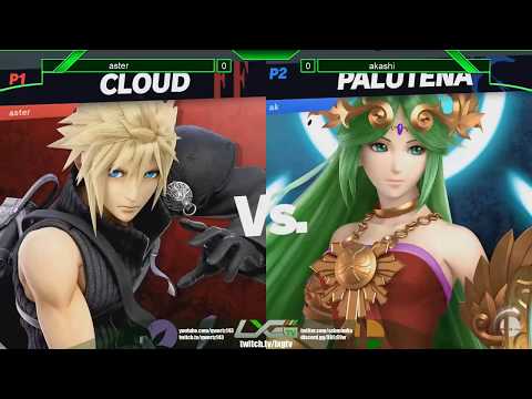 Aster (Cloud/Ganon) vs Akashi (Palutena/Wolf/Bowser) - Smash Ultimate @ LXG 6