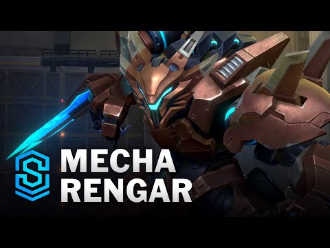 Mecha Rengar Wild Rift Skin Spotlight